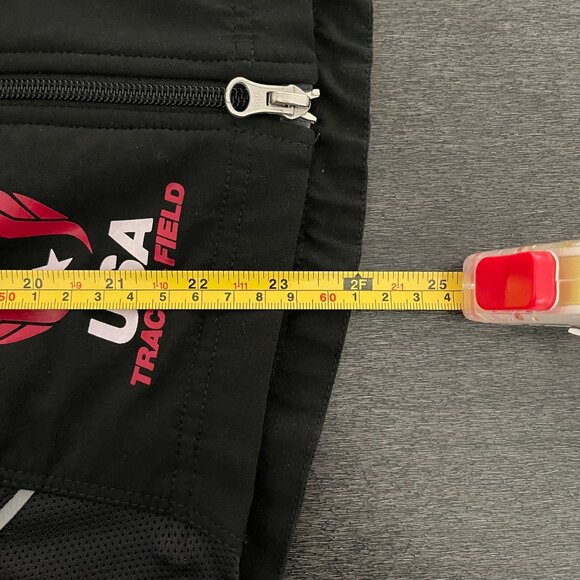 Nike Women's USA Track & Field Black Full Zip Vest Sleeveless Active Top, Size S - Picture 5 of 6